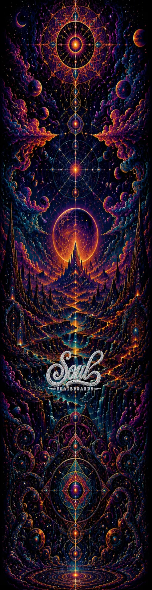 The Awakening skateboard deck artwork by Soul Skateboards