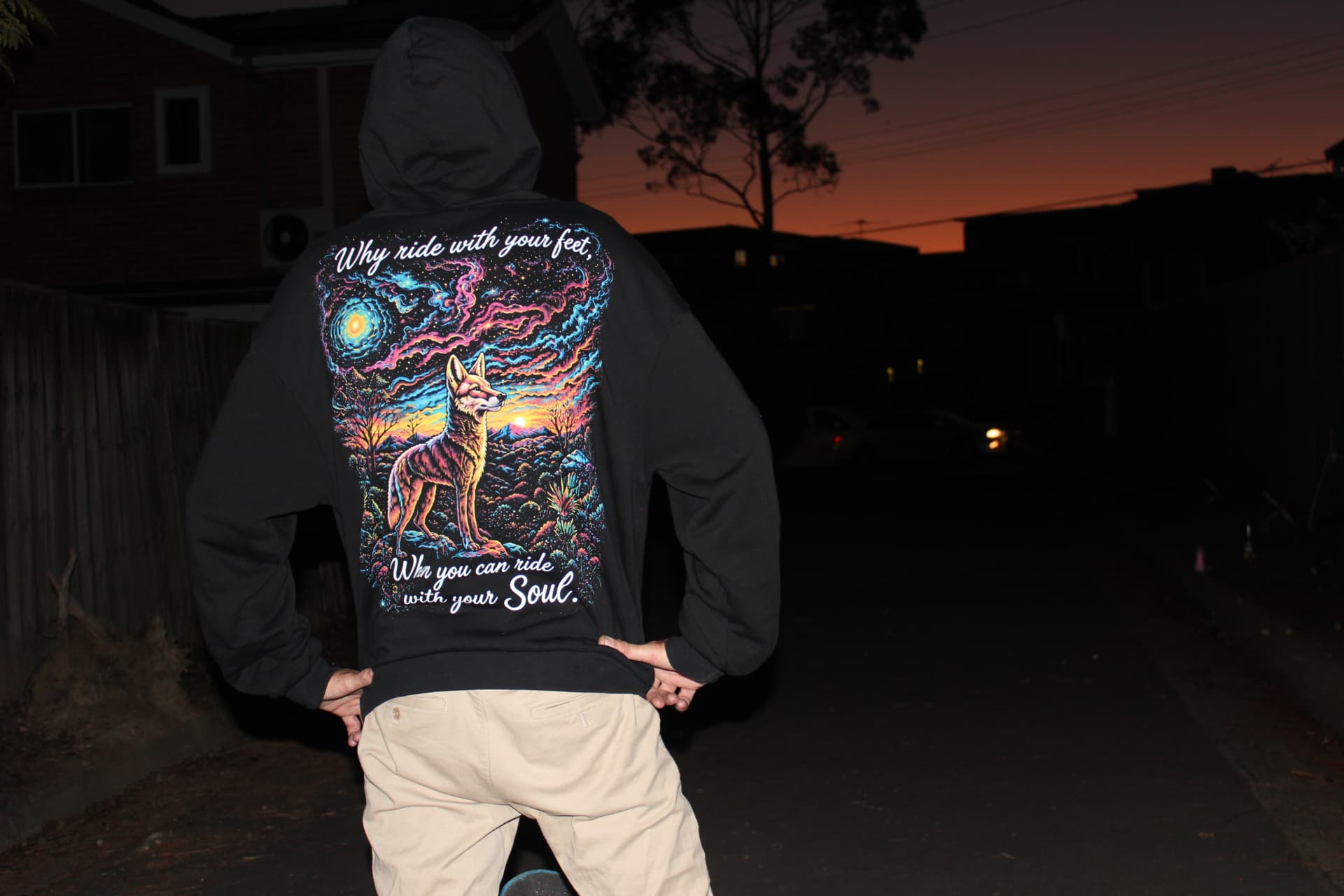 THE WANDERER HOODIE — Soul Skateboards Drop 001 apparel