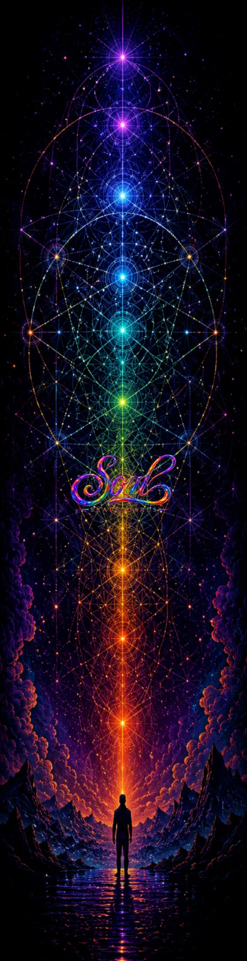 The Innerverse skateboard deck artwork by Soul Skateboards